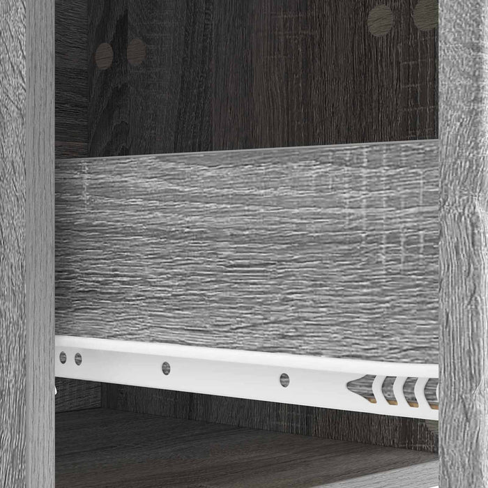 Masă laterală montată pe perete Sonoma gri 59 x 34,5 x 17 cm WALTI