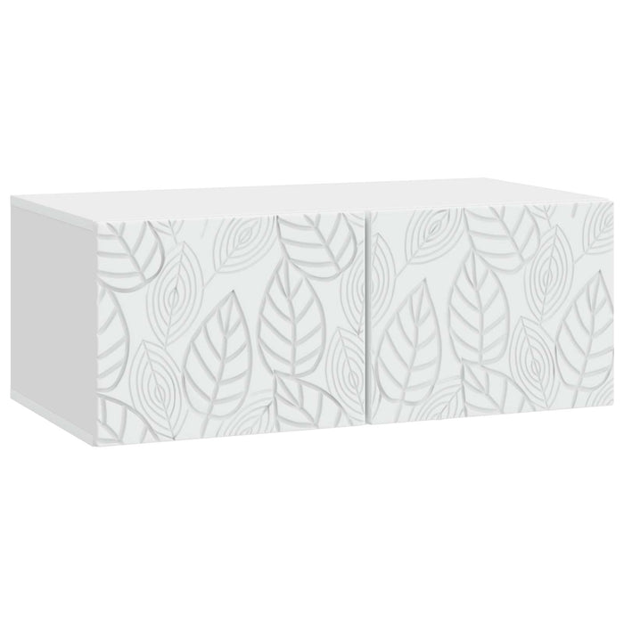 Oglindă TV montată pe perete 59,5 x 41 x 30 cm Alb - WALTI WALTI