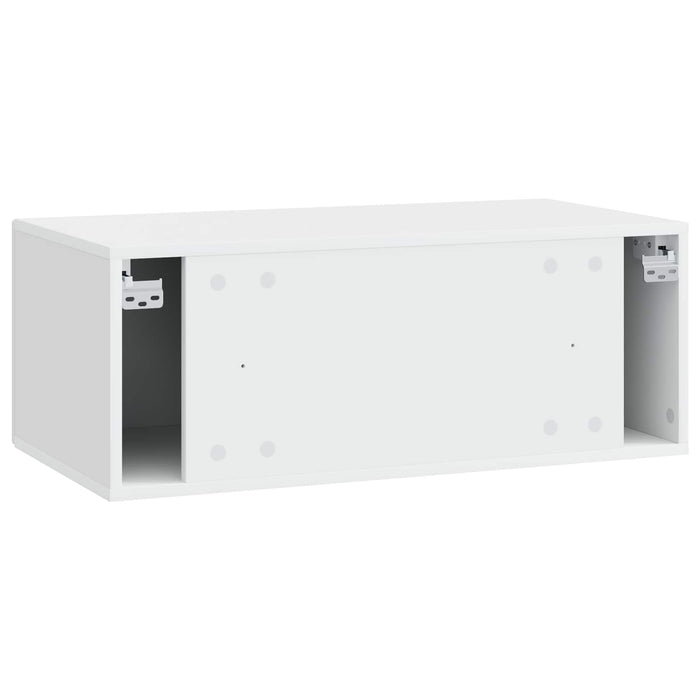 Oglindă TV montată pe perete 59,5 x 41 x 30 cm Alb - WALTI WALTI