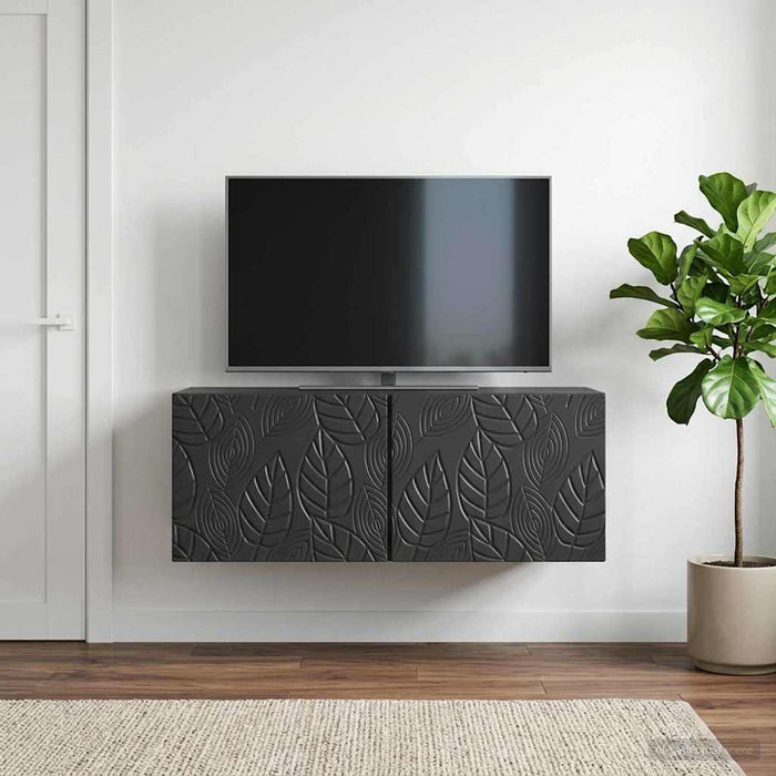 Oglindă TV montată pe perete 59,5 x 41 x 30 cm Negru - WALTI WALTI