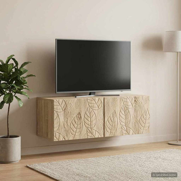 Oglindă TV montată pe perete 59,5 x 41 x 30 cm Stejar Sonoma - WALTI WALTI