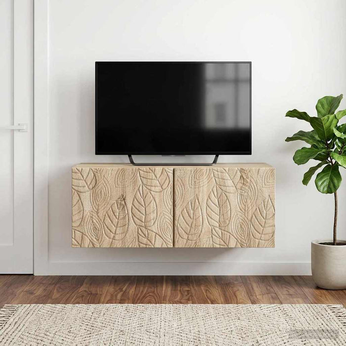 Oglindă TV montată pe perete 59,5 x 41 x 30 cm Stejar Sonoma - WALTI WALTI