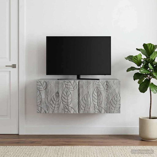 Oglindă TV montată pe perete 59,5 x 41 x 30 cm Sonoma gri - WALTI WALTI