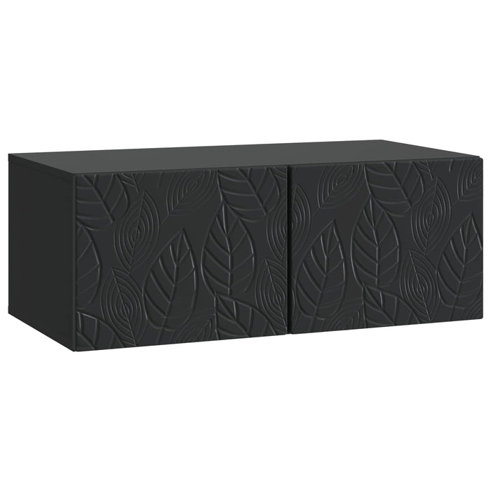 Oglindă TV montată pe perete 78,5 x 41 x 30 cm Negru - WALTI WALTI