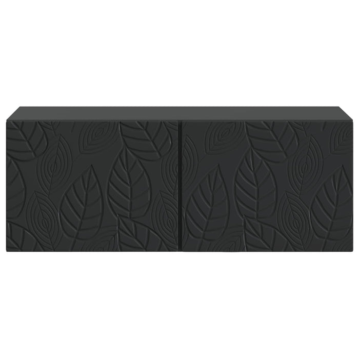 Oglindă TV montată pe perete 78,5 x 41 x 30 cm Negru - WALTI WALTI