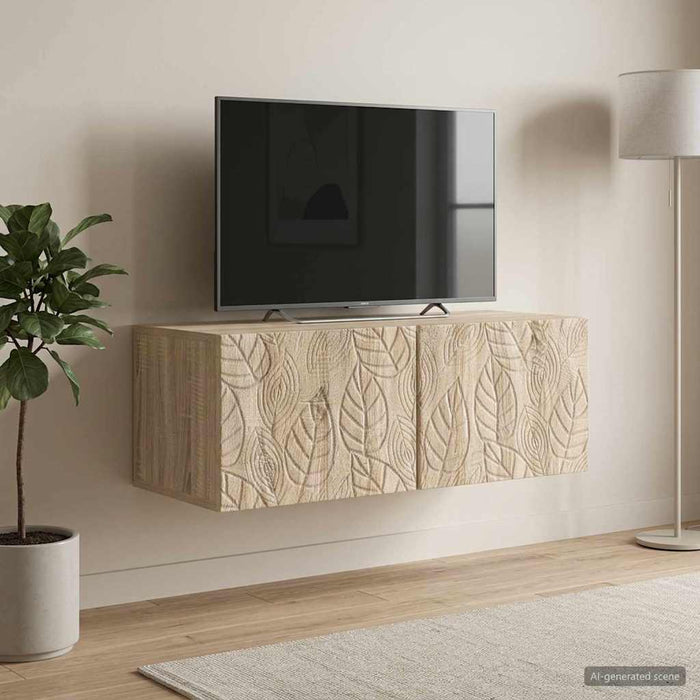 Oglindă TV montată pe perete 78,5 x 41 x 30 cm Stejar Sonoma - WALTI WALTI