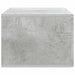 Oglindă TV montată pe perete 78,5 x 41 x 30 cm Gri Beton - WALTI WALTI