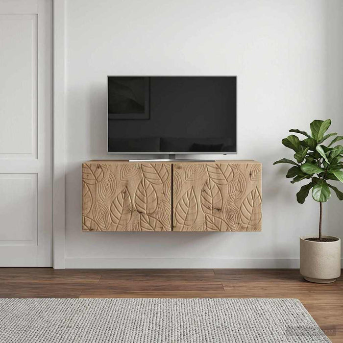 Oglindă TV montată pe perete 78,5 x 41 x 30 cm Stejar Artizanal - WALTI WALTI