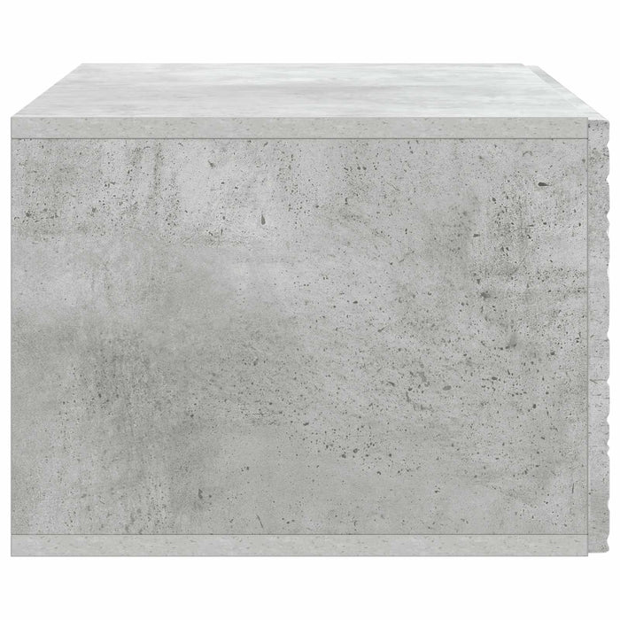 Oglindă TV montată pe perete 59,5 x 31 cm Gri Beton - WALTI WALTI