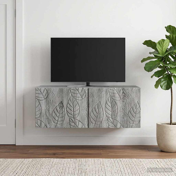 Oglindă TV montată pe perete 78,5 x 31 cm Sonoma gri - WALTI WALTI