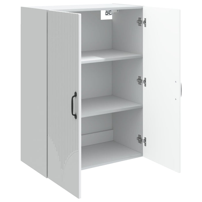 Dulap montat pe perete Alb 66 x 34,5 x 90 cm Lemn prelucrat - WALTI WALTI