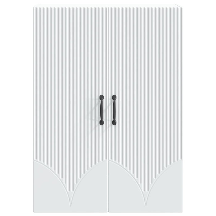 Dulap montat pe perete Alb 66 x 34,5 x 90 cm Lemn prelucrat - WALTI WALTI