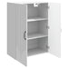 Dulap montat pe perete Alb foarte lucios 66 x 34,5 x 90 cm - WALTI WALTI