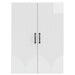 Dulap montat pe perete Alb foarte lucios 66 x 34,5 x 90 cm - WALTI WALTI