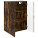 Dulap montat pe perete Stejar fumuriu 66 x 34,5 x 90 cm - WALTI WALTI