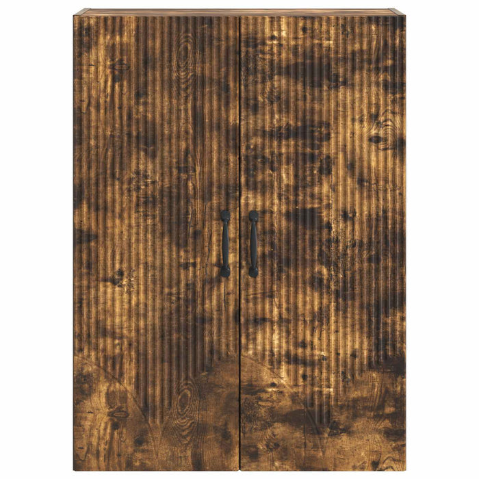 Dulap montat pe perete Stejar fumuriu 66 x 34,5 x 90 cm - WALTI WALTI