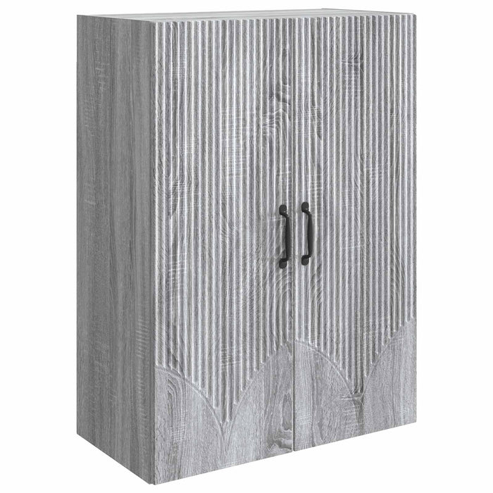 Dulap montat pe perete Sonoma gri 66 x 34,5 x 90 cm - WALTI WALTI