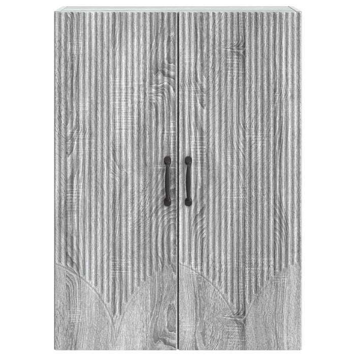 Dulap montat pe perete Sonoma gri 66 x 34,5 x 90 cm - WALTI WALTI