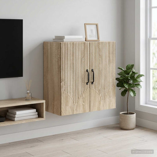 Dulap montat pe perete Stejar Sonoma 59 x 31 x 60 cm - WALTI WALTI
