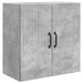 Dulap montat pe perete Gri Beton 59 x 31 x 60 cm Lemn prelucrat - WALTI WALTI