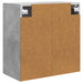 Dulap montat pe perete Gri Beton 59 x 31 x 60 cm Lemn prelucrat - WALTI WALTI