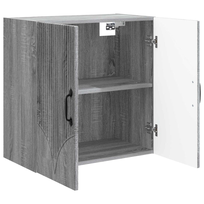 Dulap montat pe perete Sonoma gri 59 x 31 x 60 cm - WALTI WALTI