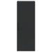 Dulap montat pe perete Negru 33 x 34,5 x 90 cm Lemn prelucrat - WALTI WALTI