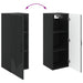 Dulap montat pe perete Negru 33 x 34,5 x 90 cm Lemn prelucrat - WALTI WALTI