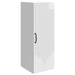 Dulap montat pe perete Alb foarte lucios 33 x 34,5 x 90 cm - WALTI WALTI