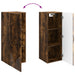 Dulap montat pe perete Stejar fumuriu 33 x 34,5 x 90 cm - WALTI WALTI