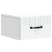 Dulap de noapte suspendat Alb 34,5 x 33 x 20 cm Lemn prelucrat - WALTI WALTI