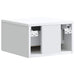 Dulap de noapte suspendat Alb 34,5 x 33 x 20 cm Lemn prelucrat - WALTI WALTI