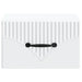 Dulap de noapte suspendat Alb 34,5 x 33 x 20 cm Lemn prelucrat - WALTI WALTI
