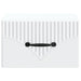 Dulap de noapte suspendat cu sertar 2 pcs Alb 34,5 x 33 x 20 cm - WALTI WALTI