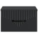 Dulap de noapte suspendat 2 pcs Negru 34,5 x 33 x 20 cm - WALTI WALTI