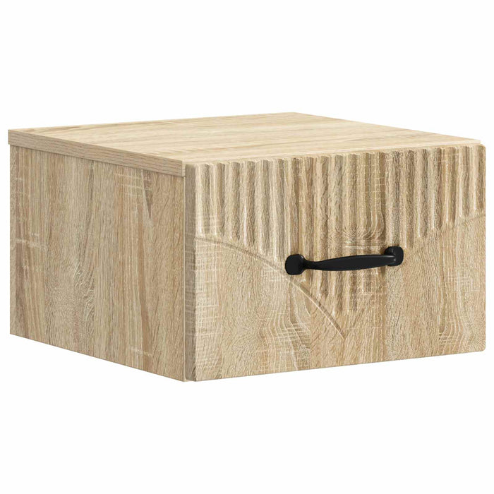 Dulap de noapte suspendat Stejar Sonoma 34,5 x 33 x 20 cm - WALTI WALTI