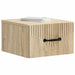 Dulap de noapte suspendat 2 pcs Stejar Sonoma 34,5 x 33 x 20 cm - WALTI WALTI
