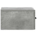 Dulap de noapte suspendat cu sertar Gri Beton 34,5 x 33 x 20 cm - WALTI WALTI