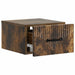 Dulap de noapte suspendat Stejar fumuriu 34,5 x 33 x 20 cm - WALTI WALTI
