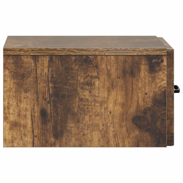 Dulap de noapte suspendat Stejar fumuriu 34,5 x 33 x 20 cm - WALTI WALTI