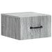 Dulap de noapte suspendat Sonoma gri 34,5 x 33 x 20 cm - WALTI WALTI