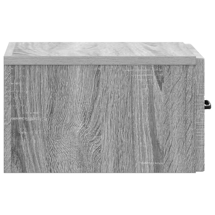 Dulap de noapte suspendat Sonoma gri 34,5 x 33 x 20 cm - WALTI WALTI