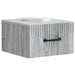 Dulap de noapte suspendat 2 pcs Sonoma gri 34,5 x 33 x 20 cm - WALTI WALTI