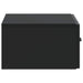 Dulap de noapte suspendat cu sertar Negru 49 x 34,5 x 20 cm - WALTI WALTI