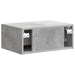 Dulap de noapte suspendat 2 pcs Gri Beton 49 x 34,5 x 20 cm - WALTI WALTI