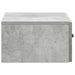 Dulap de noapte suspendat 2 pcs Gri Beton 49 x 34,5 x 20 cm - WALTI WALTI