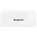 Dulap de noapte suspendat cu sertar 2 pcs Alb foarte lucios - WALTI WALTI