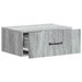 Dulap de noapte suspendat 2 pcs Sonoma gri 49 x 34,5 x 20 cm - WALTI WALTI