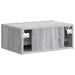 Dulap de noapte suspendat 2 pcs Sonoma gri 49 x 34,5 x 20 cm - WALTI WALTI