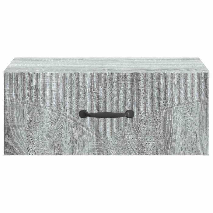 Dulap de noapte suspendat 2 pcs Sonoma gri 49 x 34,5 x 20 cm - WALTI WALTI